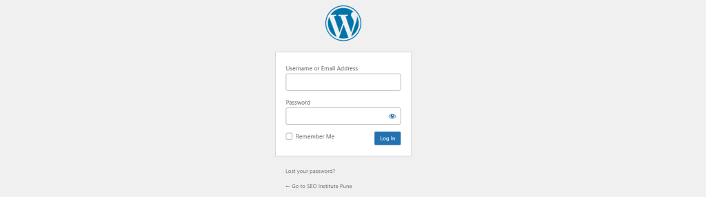 Step 5: Now Login In WordPress